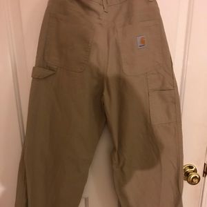 Boys Carhartt tan pants NWOT never worn